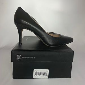 INC Zitah Black Pump  Pointy Sz 9.5M